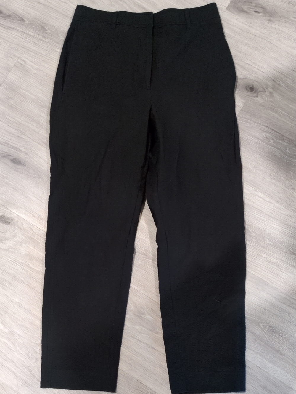 COS Black Straight-Leg Women's Pants 8